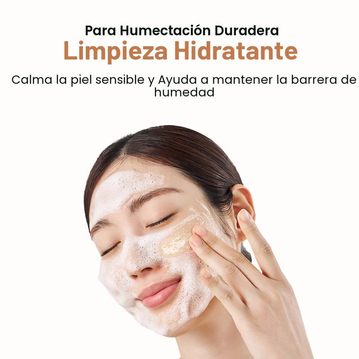 Limpiador exfoliante de avena PURITO para piel sensible, 150 ml