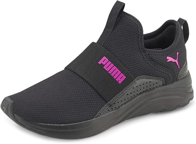 Zapatillas de running sin cordones PUMA Softride Sophia para mujer.