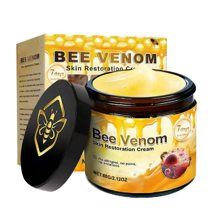 Crema para la piel de veneno de abeja, eliminación de arrugas y reafirmante