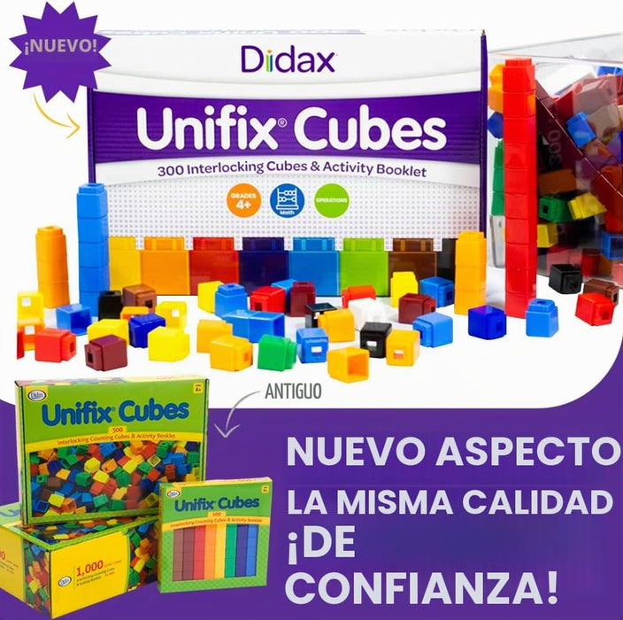 Cubos Unifix (100 unidades)