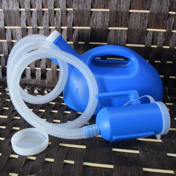 Orinal portátil para hombre de 2000 ml, recolector de orina para hospital