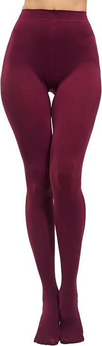 HeyUU Medias opacas ultra suaves 80D para mujer