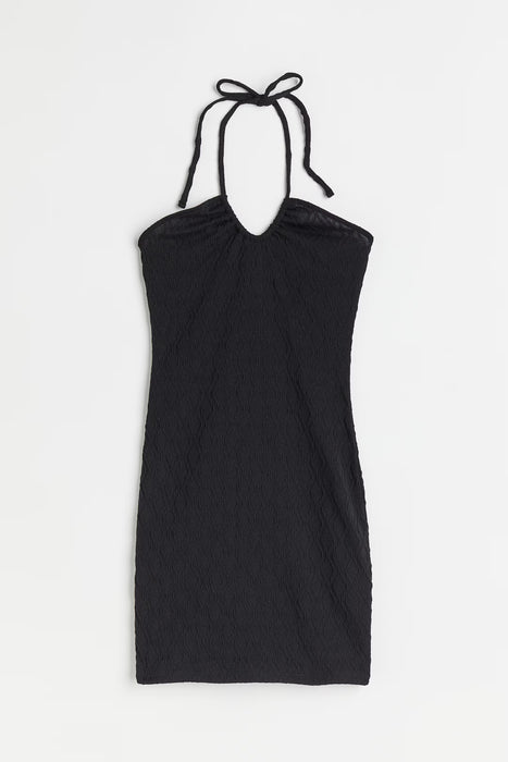 H&M Vestido con escote halter