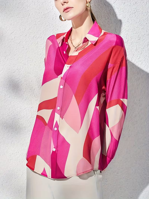 Camisa de viaje chic y elegante estilo europeo y americano para mujer