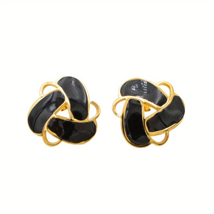 1 Par de Exquisitos Pendientes de Moda para Mujeres con Diseño Elegante