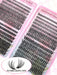 640pcs de pestañas postizas individuales en racimo, alta capacidad - Quierox - Tienda Online