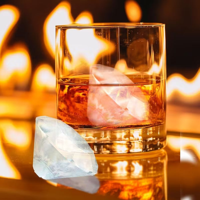 Moldes de Hielo de Silicona 3D Grandes, Adecuados para Whiskey, S y Bebidas