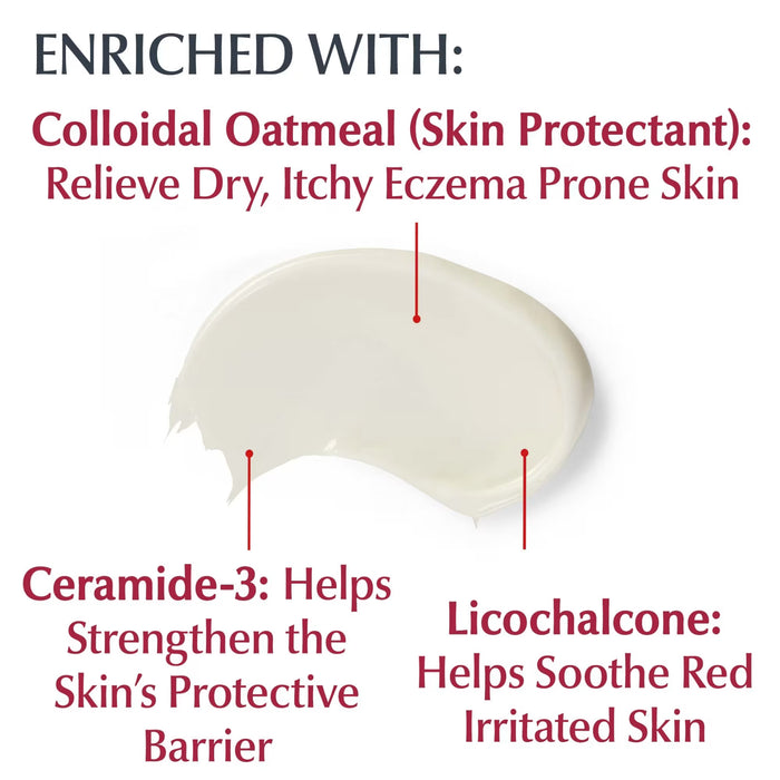 Eucerin, Crema para el alivio del eccema, sin perfume, 226 g (8 oz)