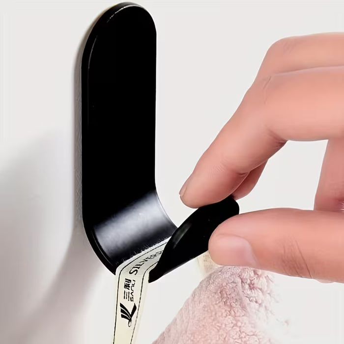 6 Ganchos de pared multifuncionales | Perfectos para organizar llaves, ropa, toallas, etc.