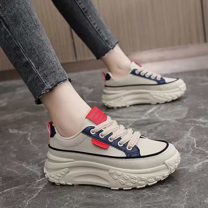 Zapatillas Suela Gruesa, Deportivos que Aumentan la Altura para Mujer