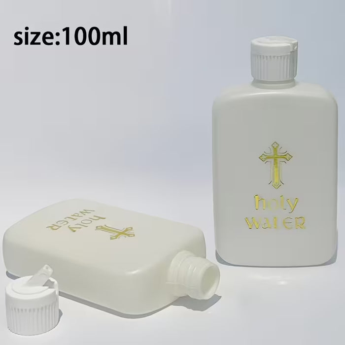 Juego de 1 botellas de agua bendita,  recipientes de líquido