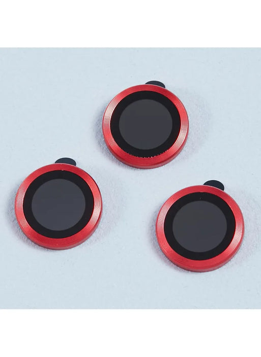 Juego de 3 protector de lente de cámara con anillo metálico, para iPhone 13 Pro/13 Pro Max