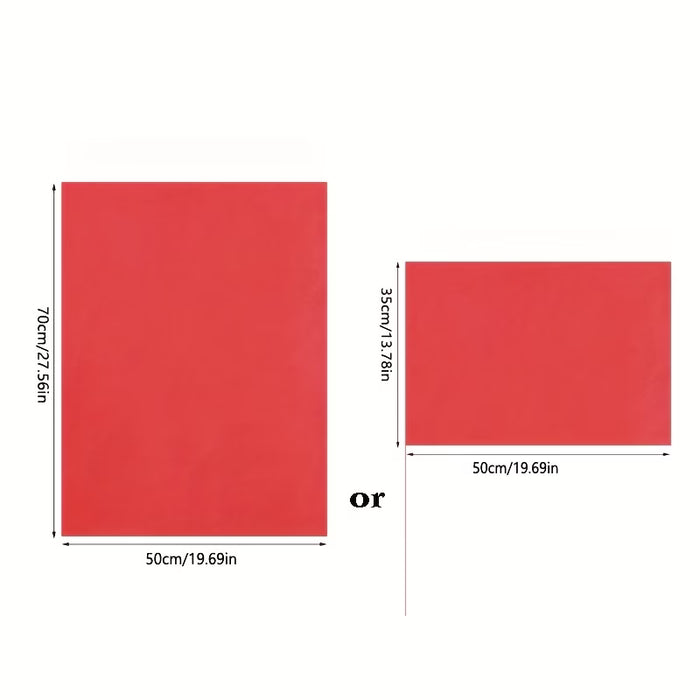 Paño de Papel Rojo, 100pcs 50.8 X 35.56cm, Papel de Tissue para Artes, Envoltorios de Regalo para Fiestas, Cumpleaños, Decoración