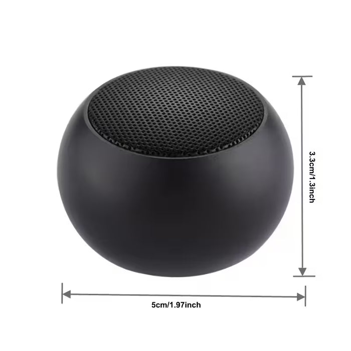 Mini altavoz inalámbrico compacto y ligero, perfecto para varios entornos