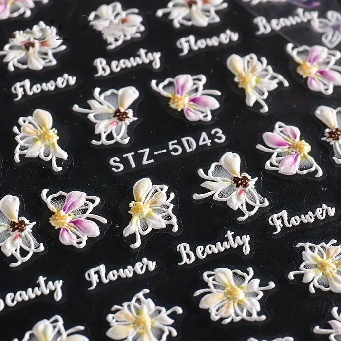 Shein 1 Unidad Pegatinas Para Decoración De Uñas