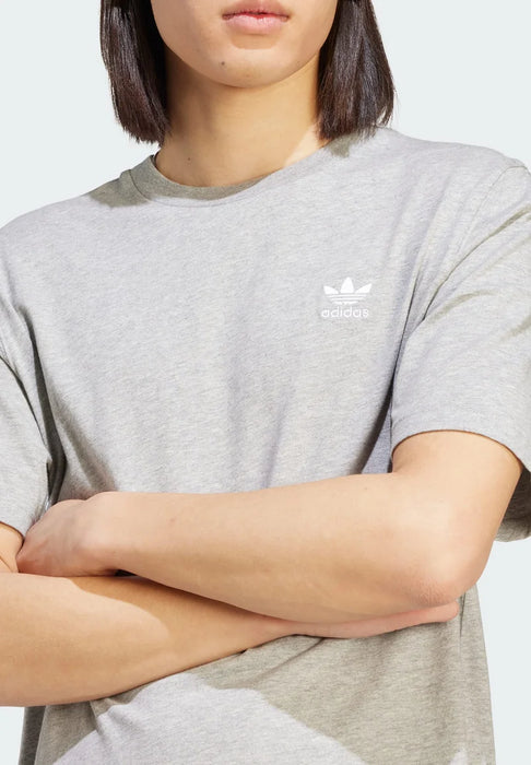 Camiseta adidas estampada para hombre - gris