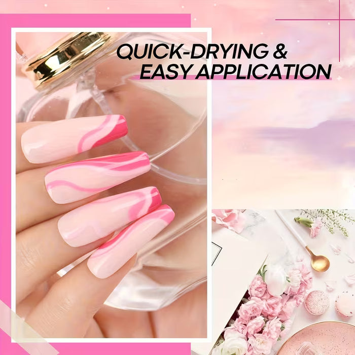 Set de Polvo Acrílico, 24 Colores de Polvo para Uñas Acrílicas, Sistema de Uñas Acrílicas de Colores