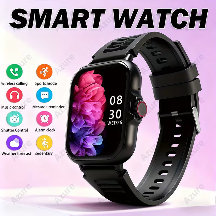 Reloj Inteligente Deportivo Unisex, con Pantalla Táctil Completa