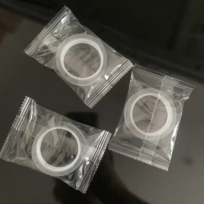 3 rollos de cinta doble súper fuerte, gruesa y transparente, sin residuos