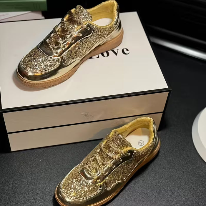 Zapatillas unisex de pareja de temporada con lentejuelas