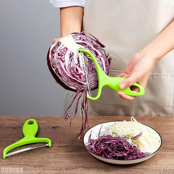 Rallador de Verduras de Acero Inoxidable para Cocina, Pelador de Manzanas y Patatas, Rallador de Col