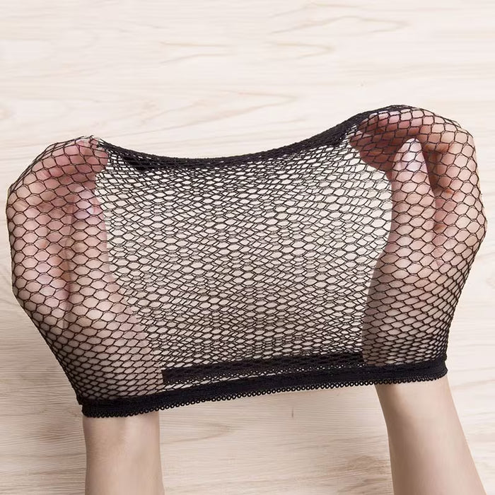 6 Gorros de malla universal de alta elasticidad y duradero