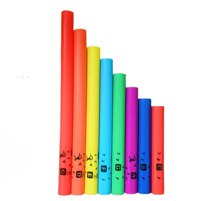 Conjunto de Tubos Sonoros Musicales, Juego de 8 Piezas de Instrumentos de Percusión