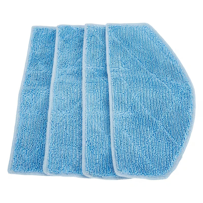 8pcs Paño de mopa lavable compatible con aspiradoras
