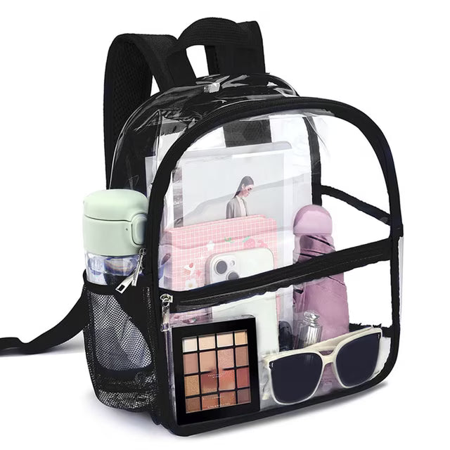 Mochila transparente de PVC