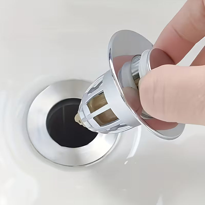 1 Pieza De Tapón de desagüe universal para lavabo de baño de fácil instalación