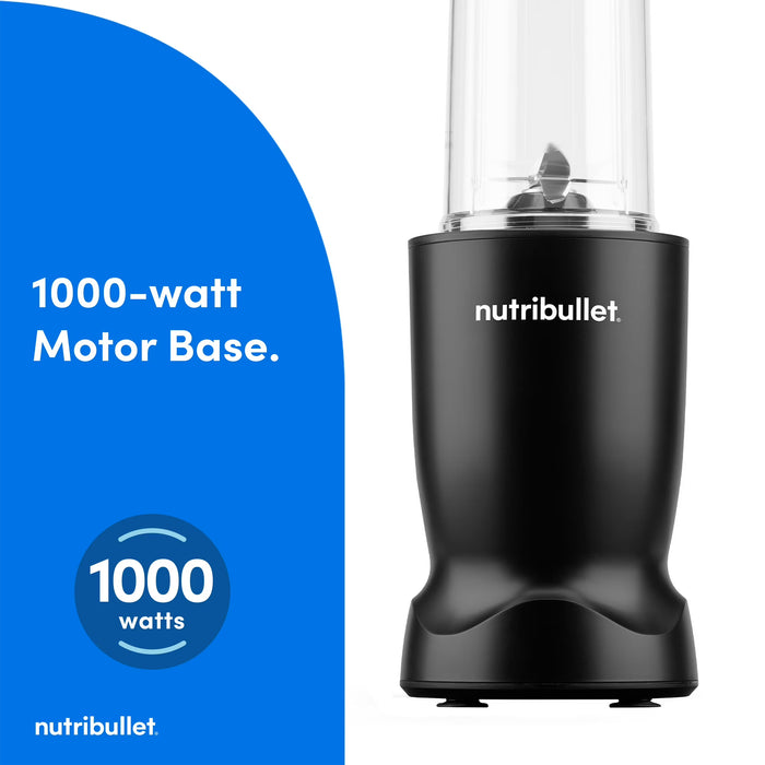 Licuadora Nutribullet Turbo Single Serve NB10400AK, 1000 W, color negro mate.