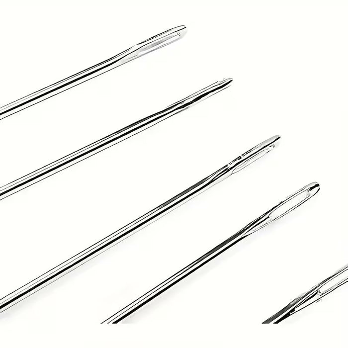 55 Tipos de Agujas de Coser a Mano de Acero Inoxidable, Versátiles
