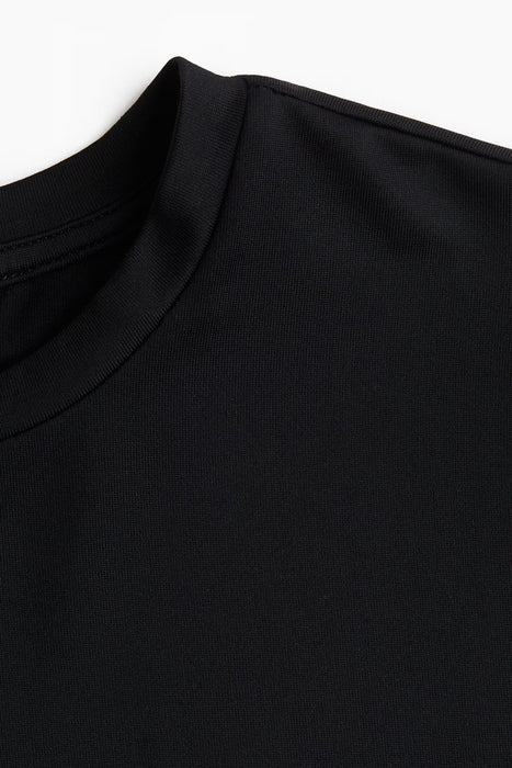 H&M Camiseta ajustada de microfibra