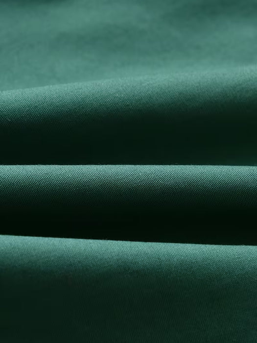 Camisa de verano verde de manga larga  formal y cómoda para niños