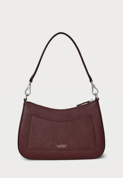 Lauren Ralph Lauren Bolso de hombro danni de mano en color granate oscuro