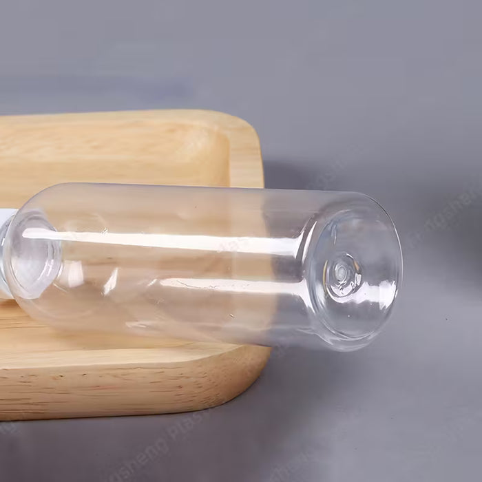 Juego de 10pcs de 100ml, botellas sub selladas de viaje, vacías de plástico transparente