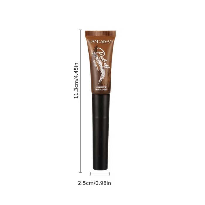 SHEIN Gel para cejas tipo tatuaje, semipermanente, tintura uniforme