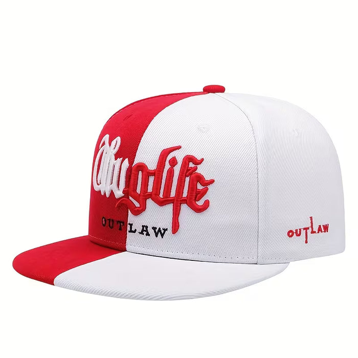 Gorra Unisex de Hip-Hop con Bordado de Letras "Thug Life"