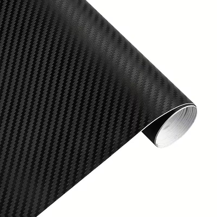 Rollo de Vinilo 3D de Fibra de Carbono para Envoltura de Coche