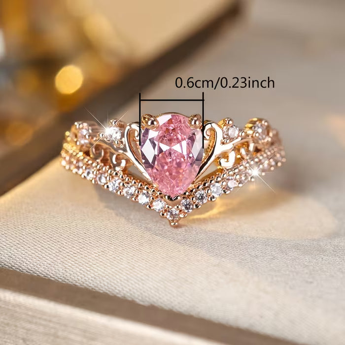 Anillo de Boda en Forma de V VANEL, para mujer