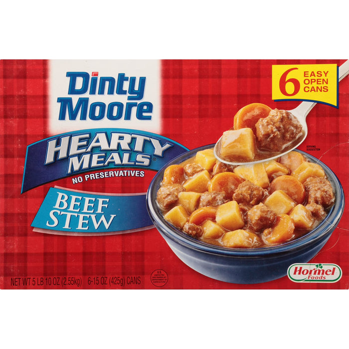 Estofado de ternera Dinty Moore Hearty Meals, latas de 6 a 15 oz.