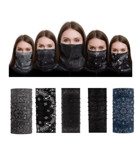6pcs Bufandas multifuncional al aire libre, unisex - Quierox - Tienda Online