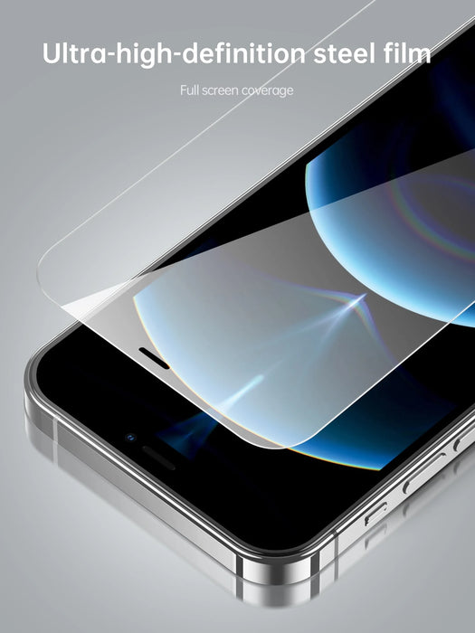 6pcs 3 protectores de pantalla de vidrio templado+3 protectores de lente de cámara para con iPhone 14 Plus