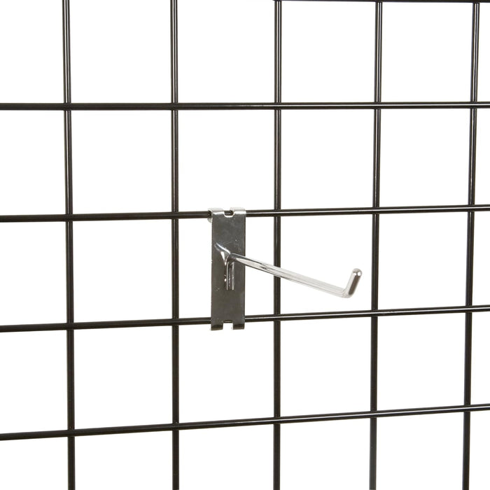 7 piezas Gancho de rejilla 4 pulgadas cromado - Quierox - Tienda Online