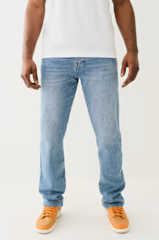 TRUE RELIGION jeans rectos ricky con solapa