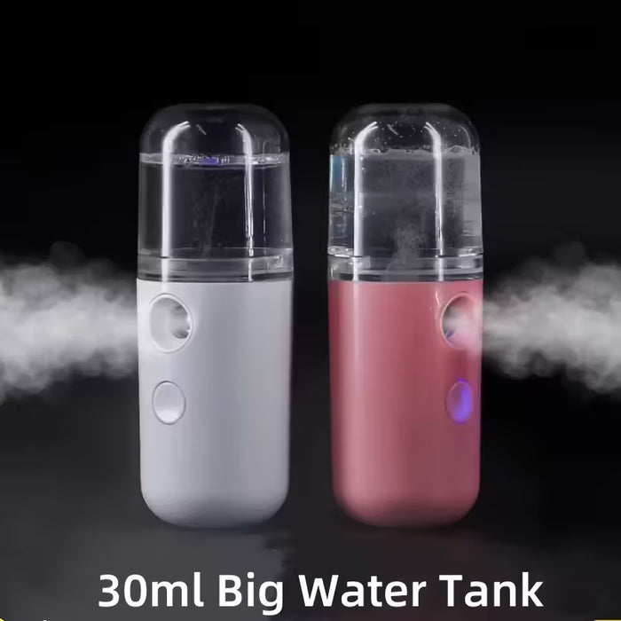 Mini humidificador de niebla portátil ,Instrumento facial de reposición de agua