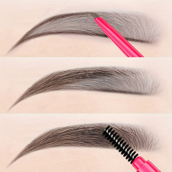 1 lápiz de cejas ligero y no pegajoso para dar forma a las cejas y maquillar los ojos