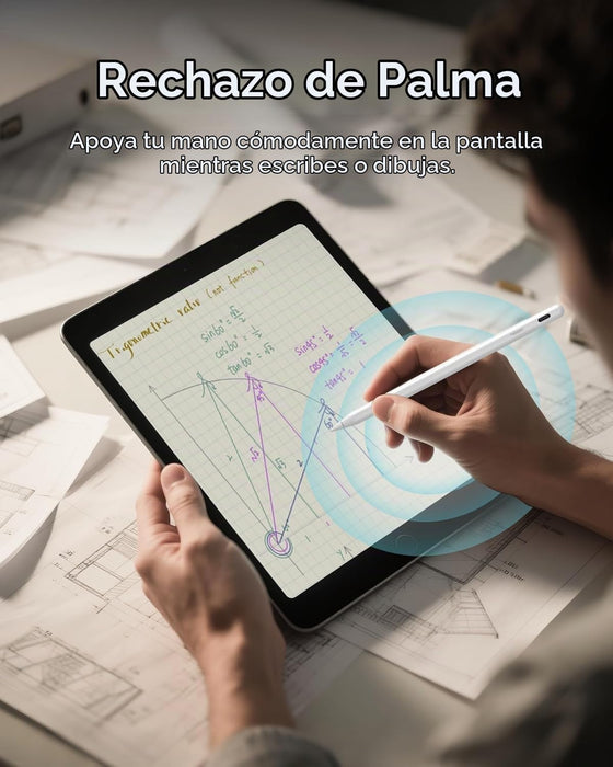 Metapen Lápiz A8 para Apple iPad 2018-2025 sensibilidad de inclinación 5ª generación