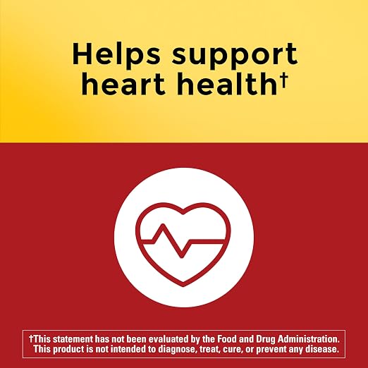 Nature Made CoQ10 300 mg por 3 cápsulas blandas, apoyo para la salud del corazón, 120 cápsulas blandas