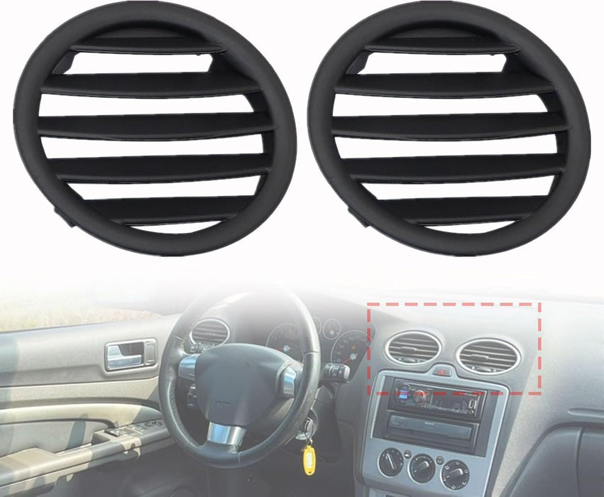 2pcs Rejilla de ventilación delantera para aire acondicionado